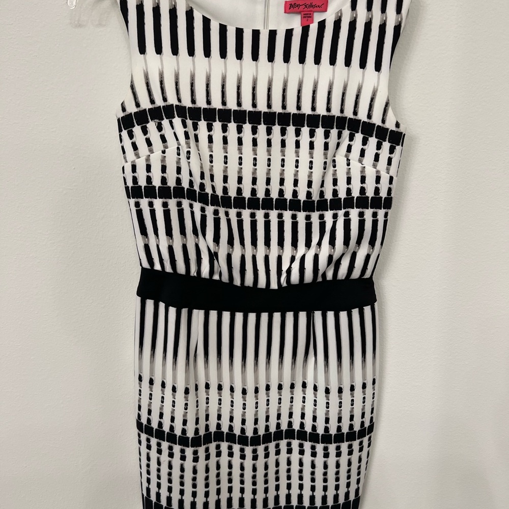 Black and White Dress